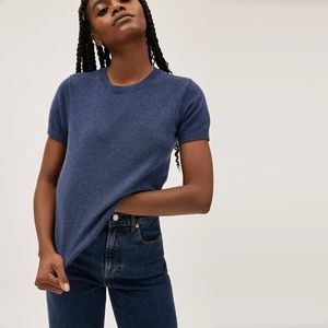 Everlane Cashmere Sweater Tee